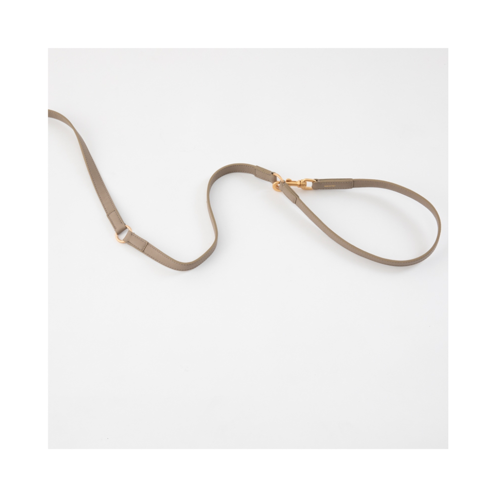 Schlaufe Hundeleine verstellbar MARIO lazy taupe - 2.8 designs for dogs