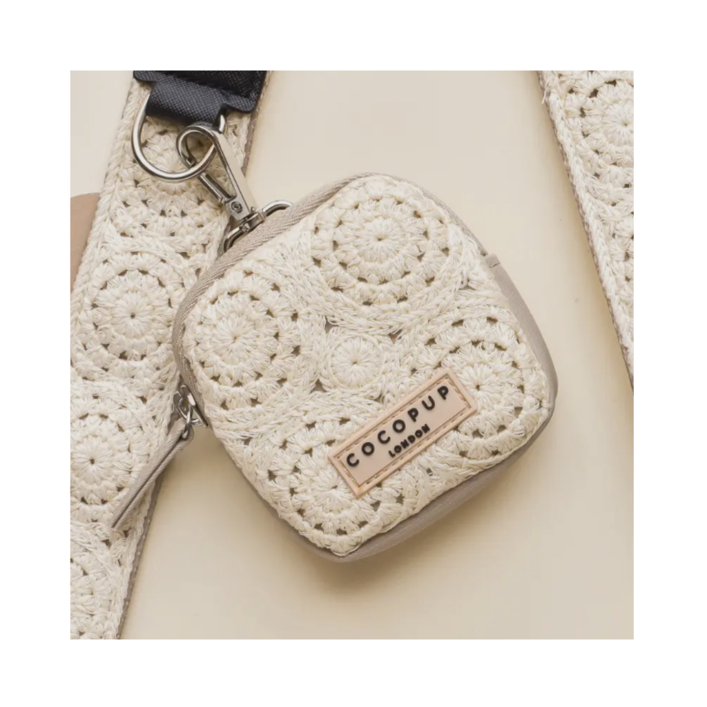 Ersatz-Leckerlibeutel zur Gassitasche Dog Walking Bag Crochet - COCOPUP London