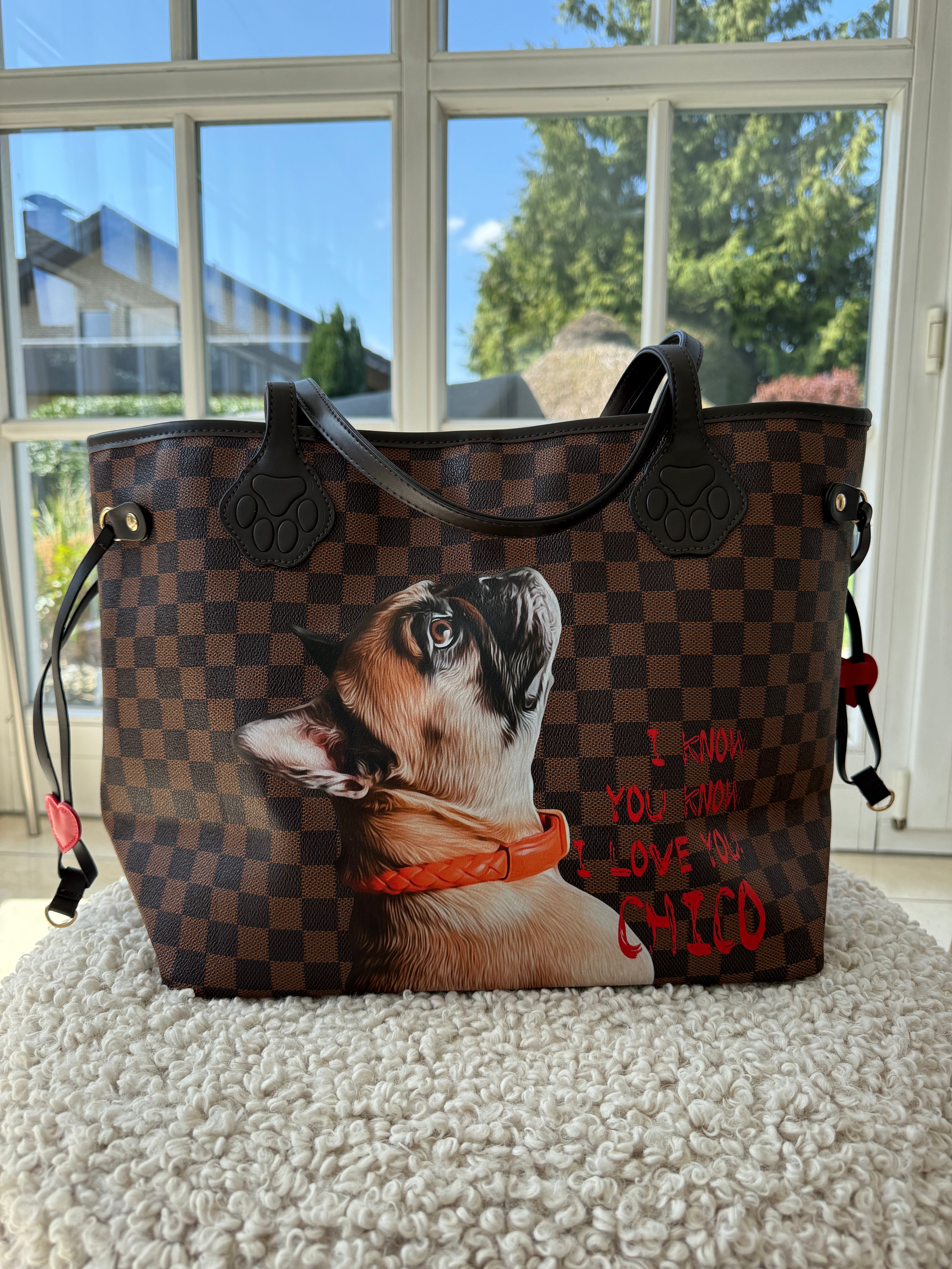 COCO + LOUIS L❤️VE Bag mit Deinem Hund personalisierbar