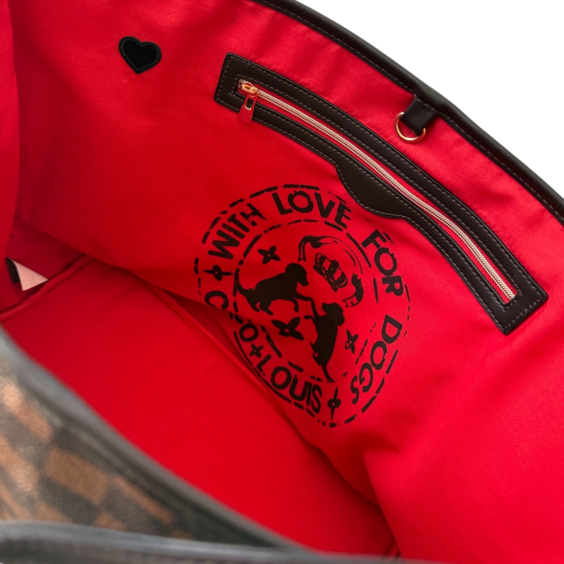 COCO + LOUIS L❤️VE Bag mit Deinem Hund personalisierbar