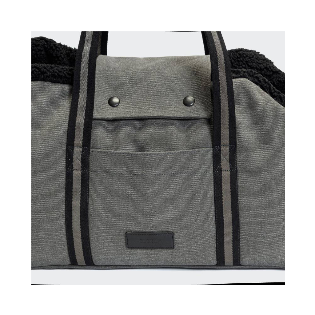 Vorderseite Cloud7 Hundetasche Lucca Canvas Basalt