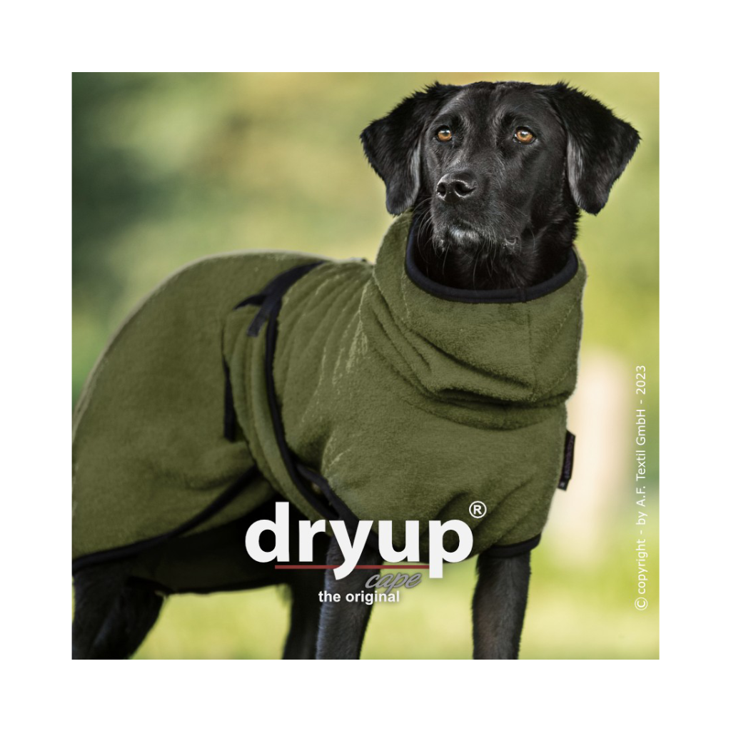 Hundebademantel DRYUP Cape MOOS - actionfactory