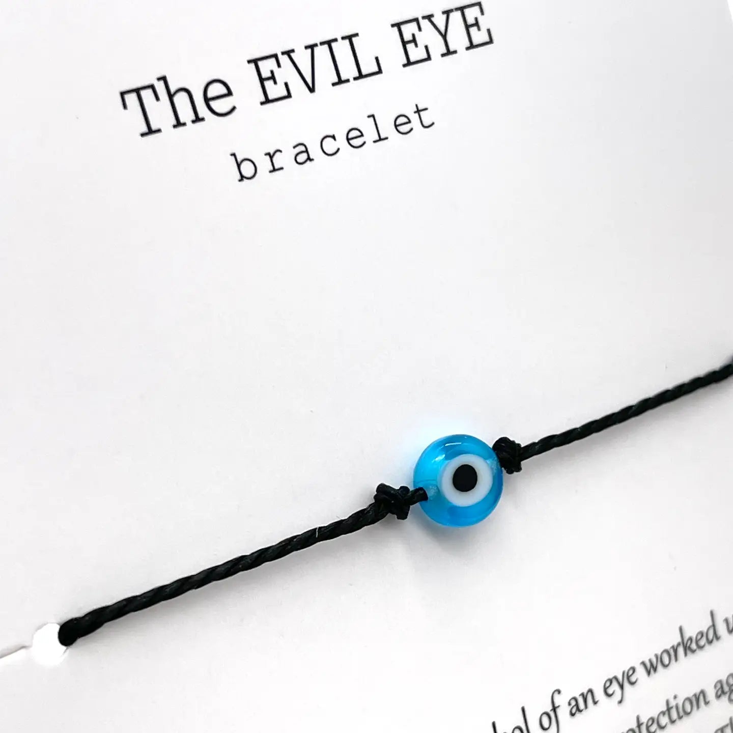 Nahaufnahme Glücksbringer Armband MINI NAZAR Talisman Evil Eye - LOVIN'DOG