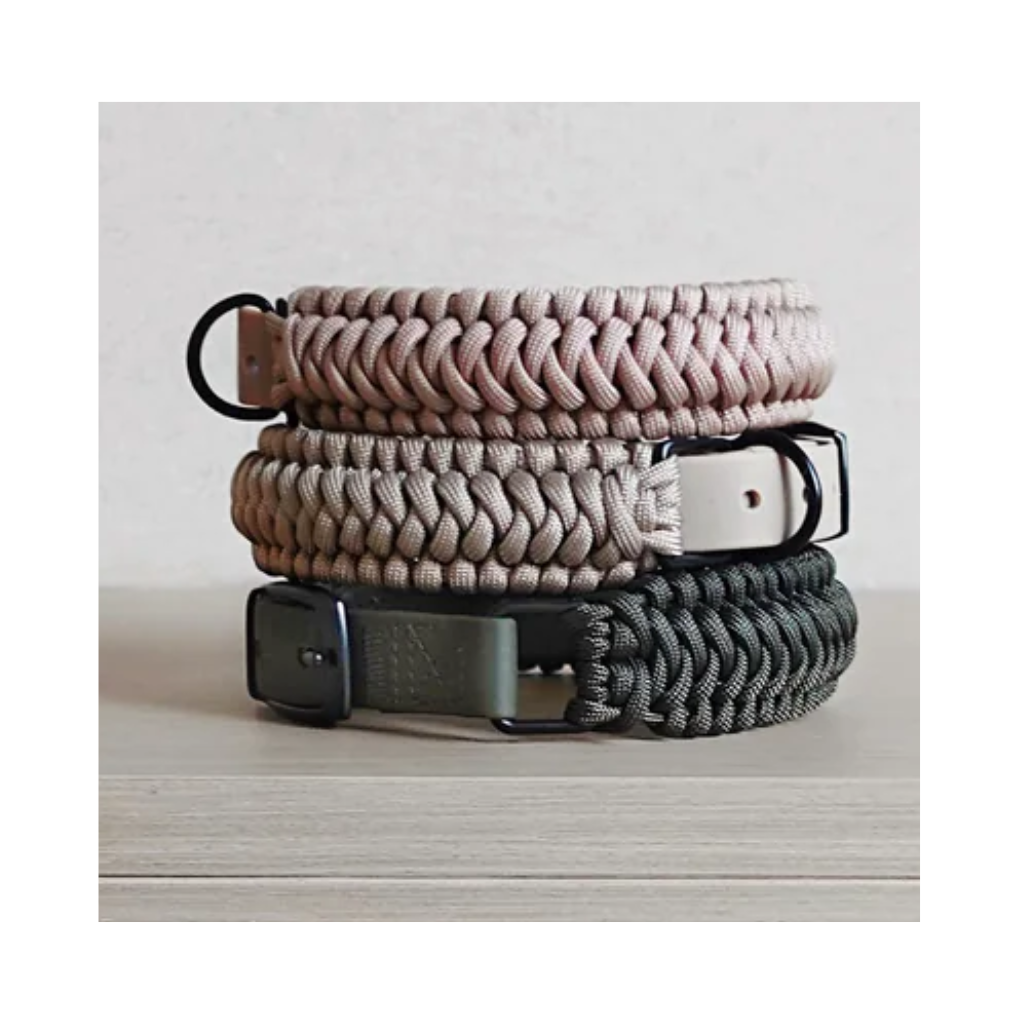 Farbübersicht Halsband NEW JUPITER Paracord geflochten - Lambwolf Collective