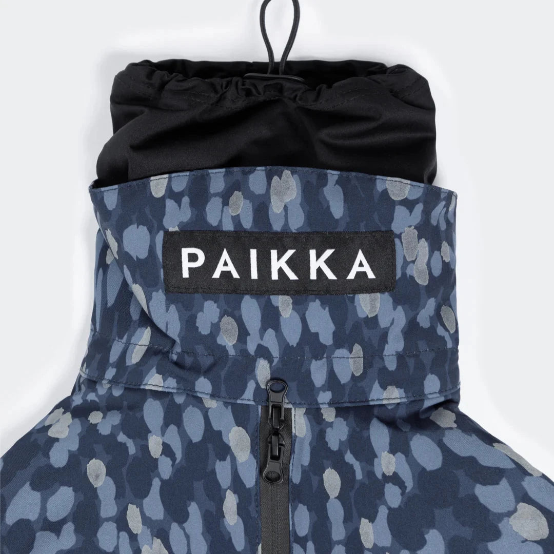 Kragen & Logo Hundewinteranzug Winter Suit Blue - PAIKKA