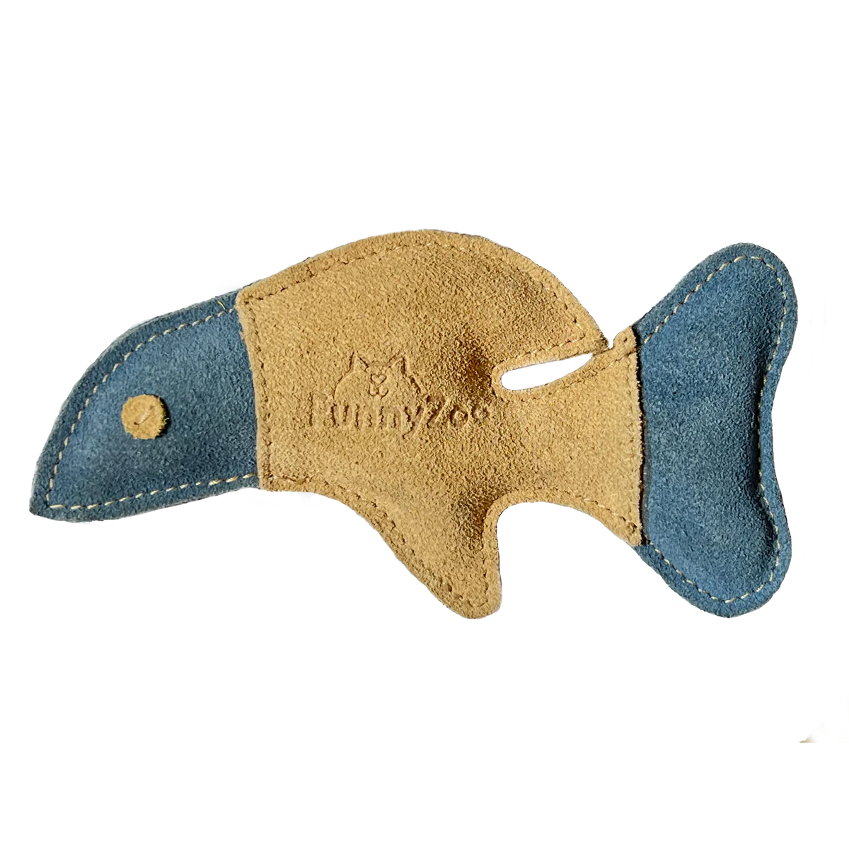 Hundespielzeug FISH aus Wildleder - Funny Zoo