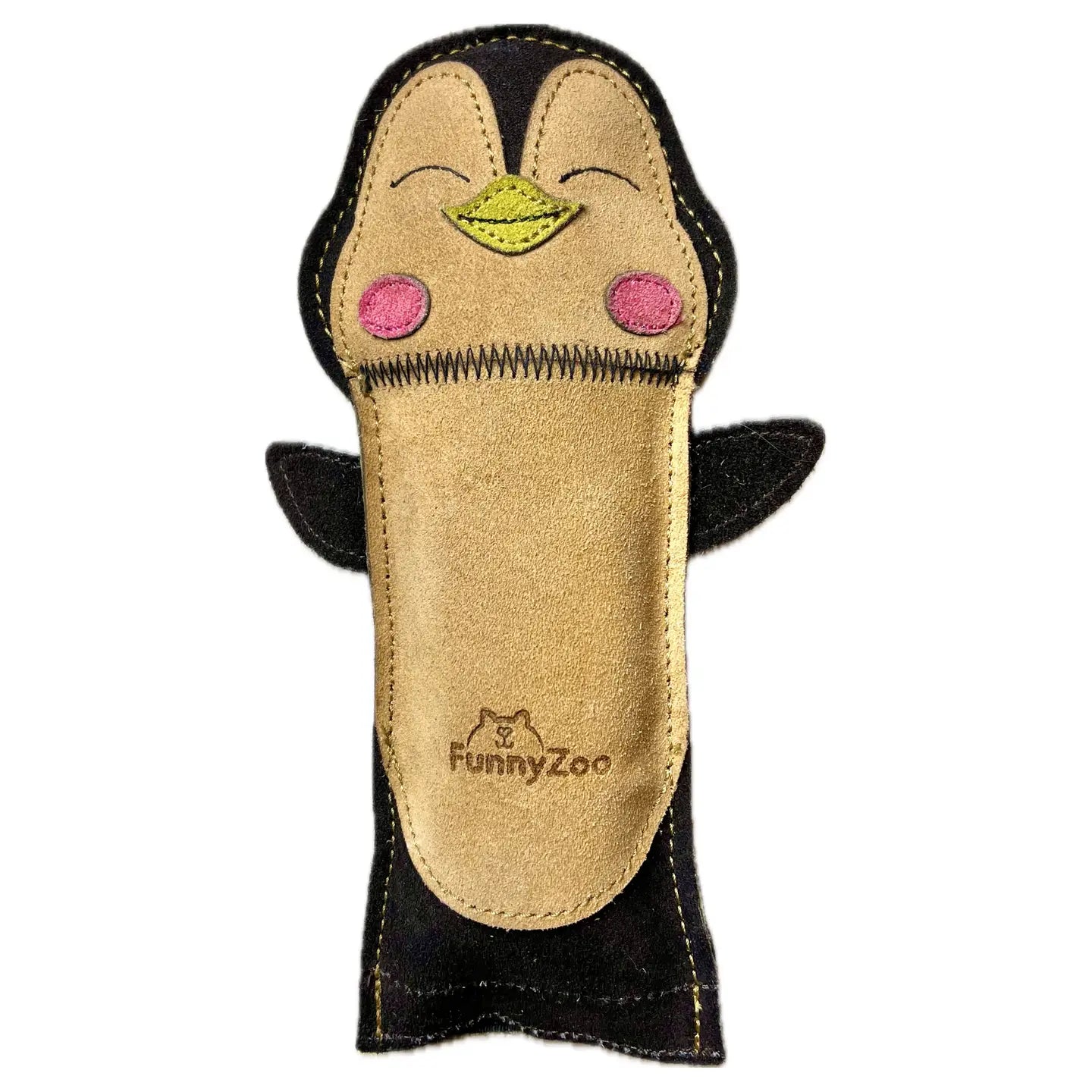 Hundespielzeug PINGUIN aus Wildleder - Funny Zoo