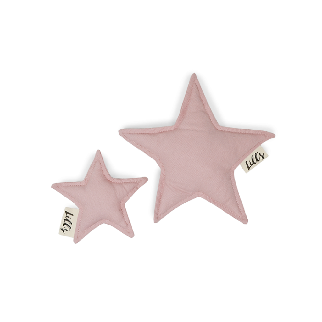 Größenvergleich Hundespielzeug Stern PINK BERRY - Lill's