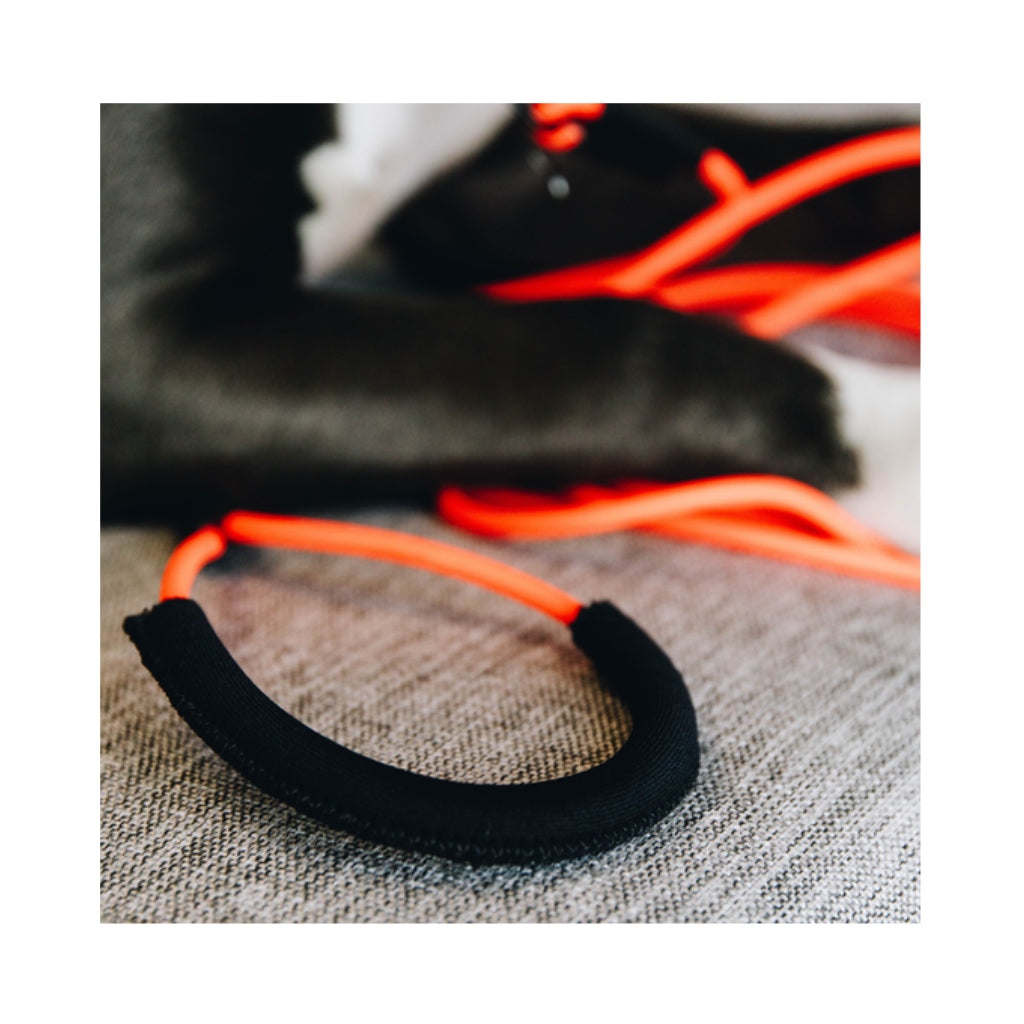 Handschlaufe Schleppleine Soft Rubber Orange - Kentucky Dogwear