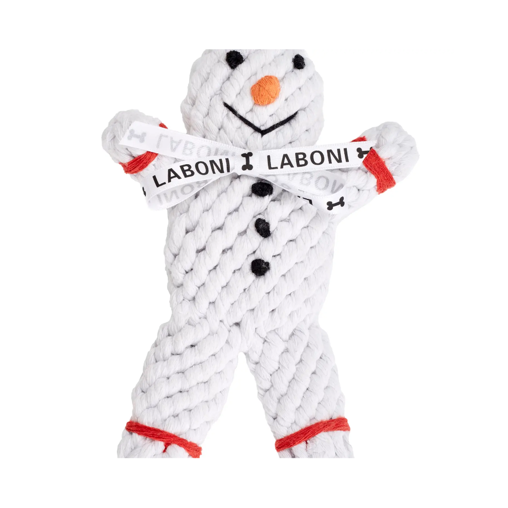 Hundekauspielzeug Schneemann Shawn 2 - Laboni