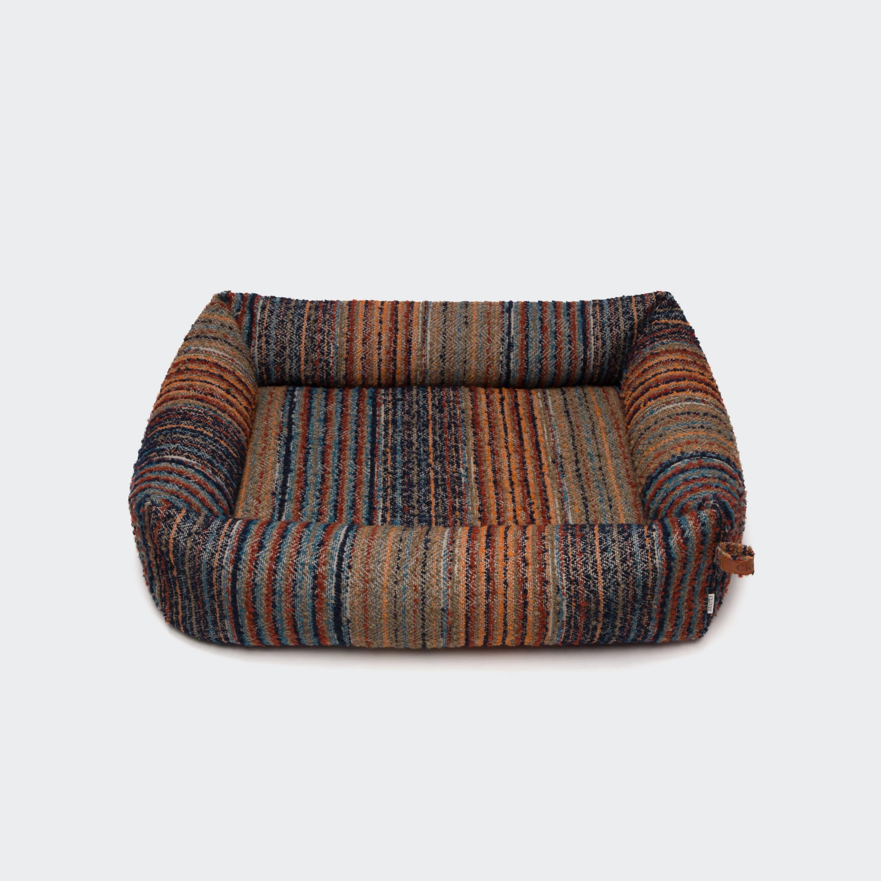 Cloud7 Hundebett Sleepy Deluxe Stripes Blue-Red