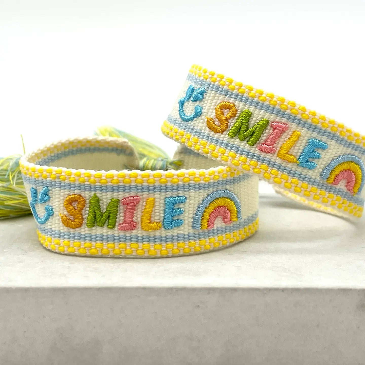 Dekobild Statement Armband SMILE Bunt - LOVIN'DOG
