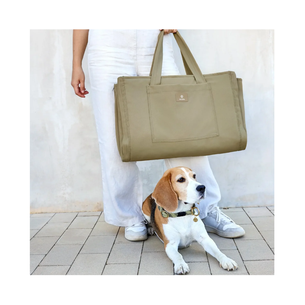 Unterwegs mit Hund & Dog Travel Bag Nobo Sage - Palopa