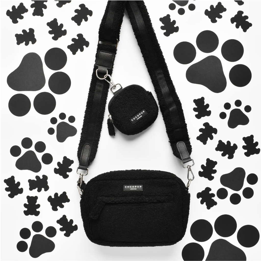 Gassitasche Dog Walking Bag TEDDY Black