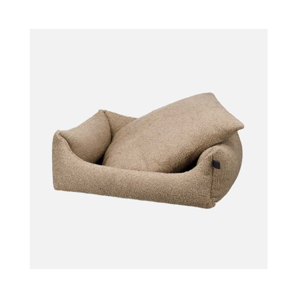 Innenfutter Hundebett TEDDY ECO Bouclé Taupe - LILLABEL