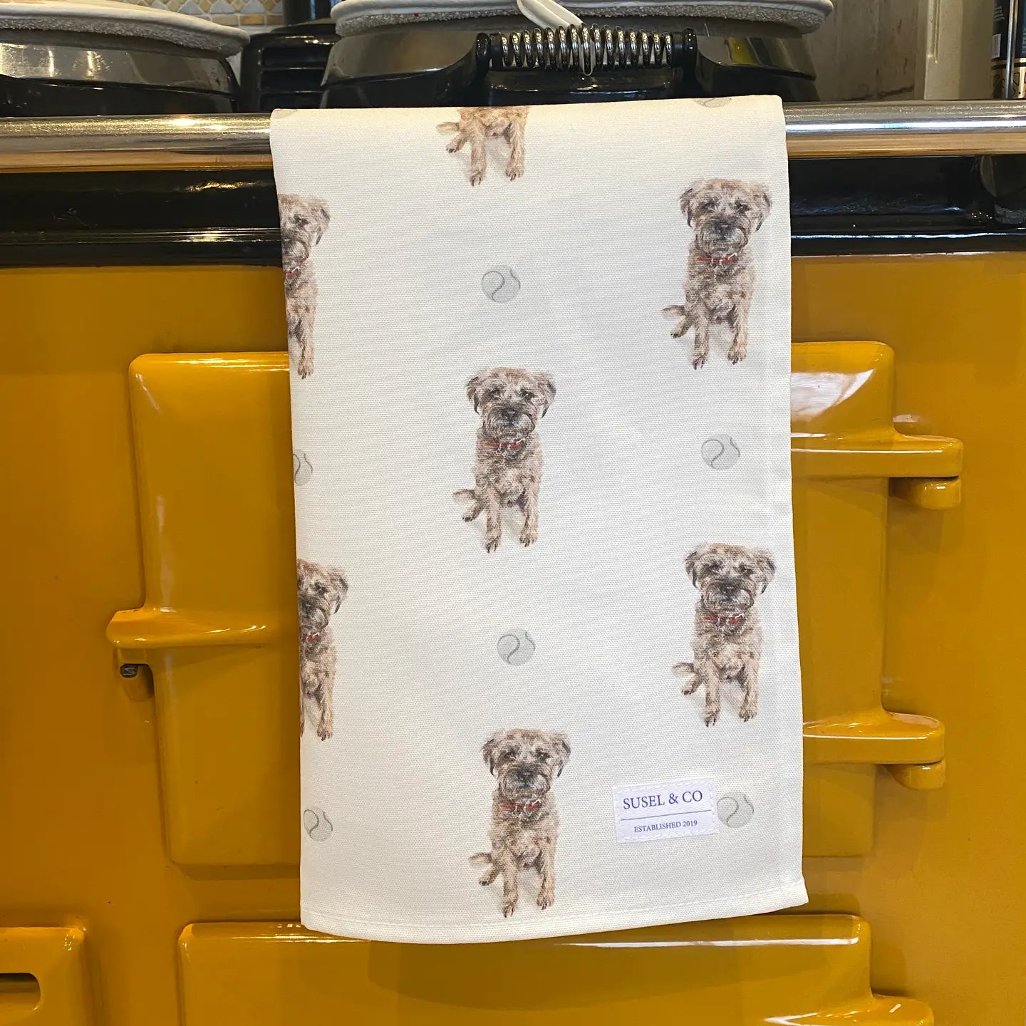 Geschirrtuch Terrier