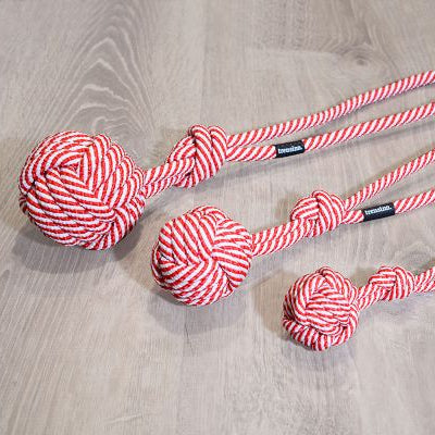 Größenübersicht Tau-Spielzeug BOLLY Rot-Weiß - limited edition X-MAS - treusinn.