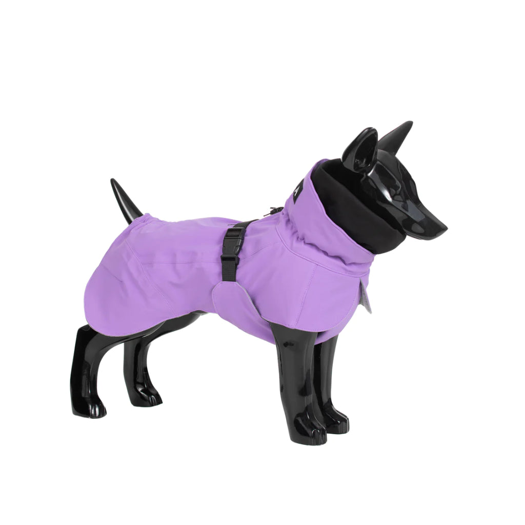 Hundewintermantel Visibility LILAC reflektierend - PAIKKA