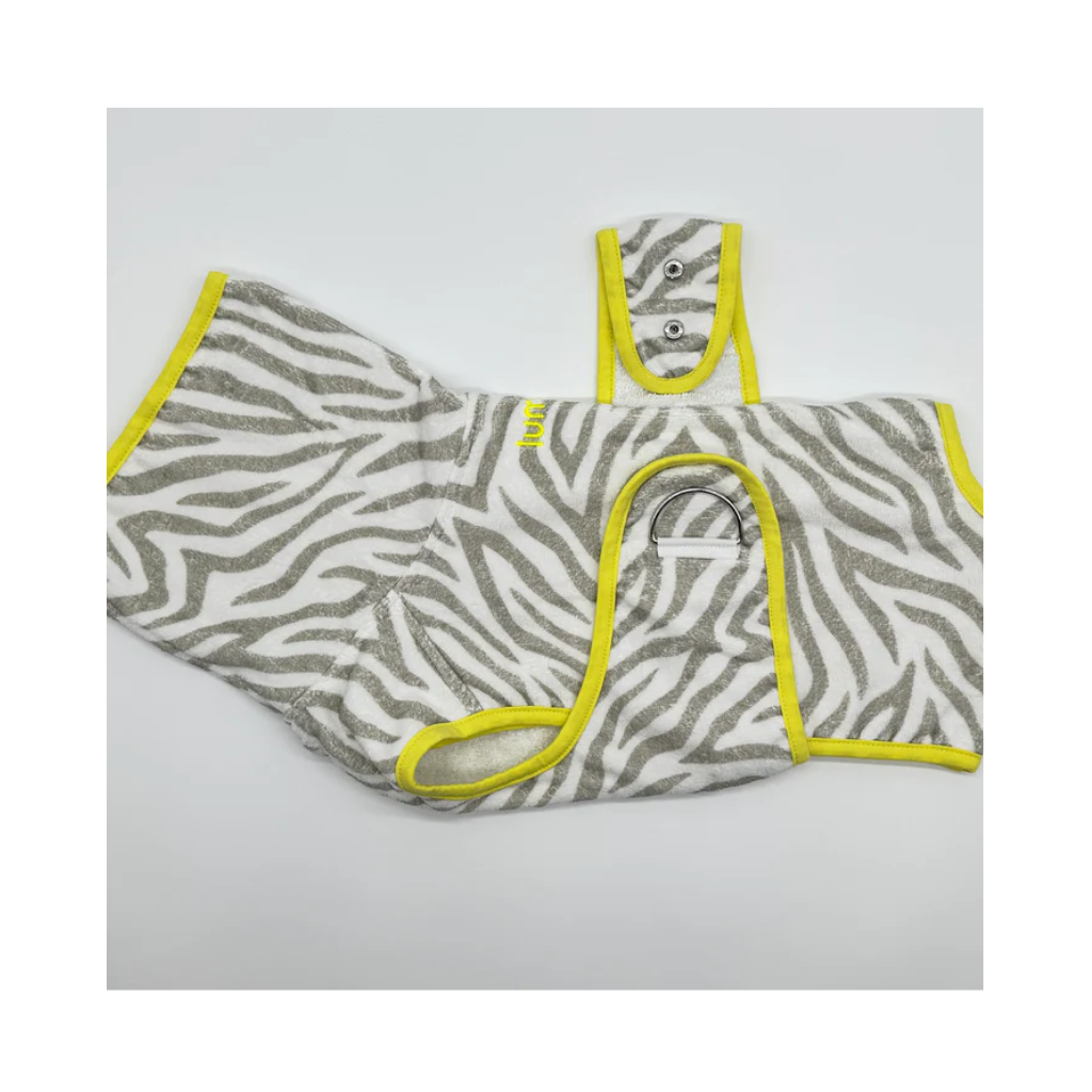 Optik Hundebademantel ZEBRA - Lumiies