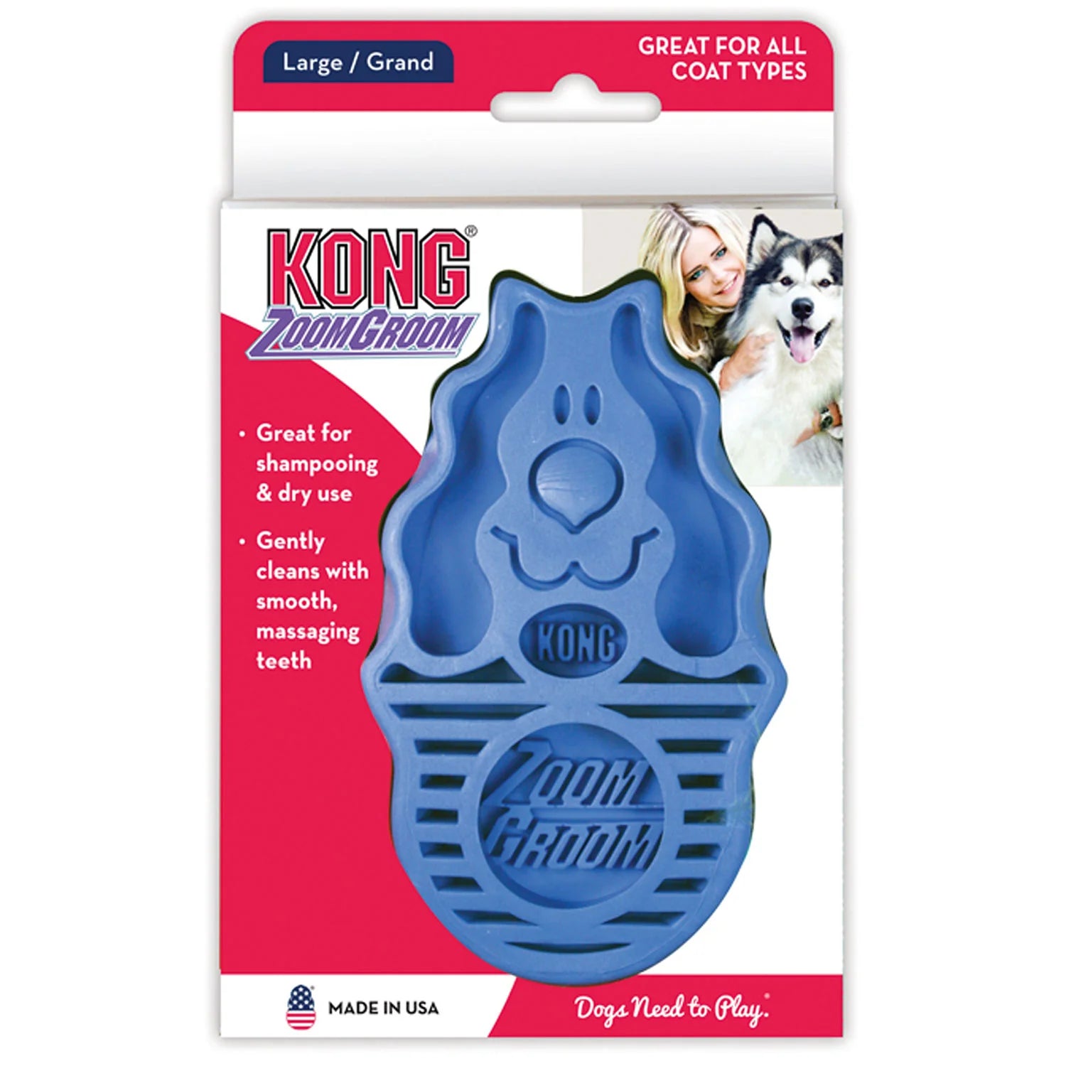 Hundestriegel Zoomgroom von KONG®