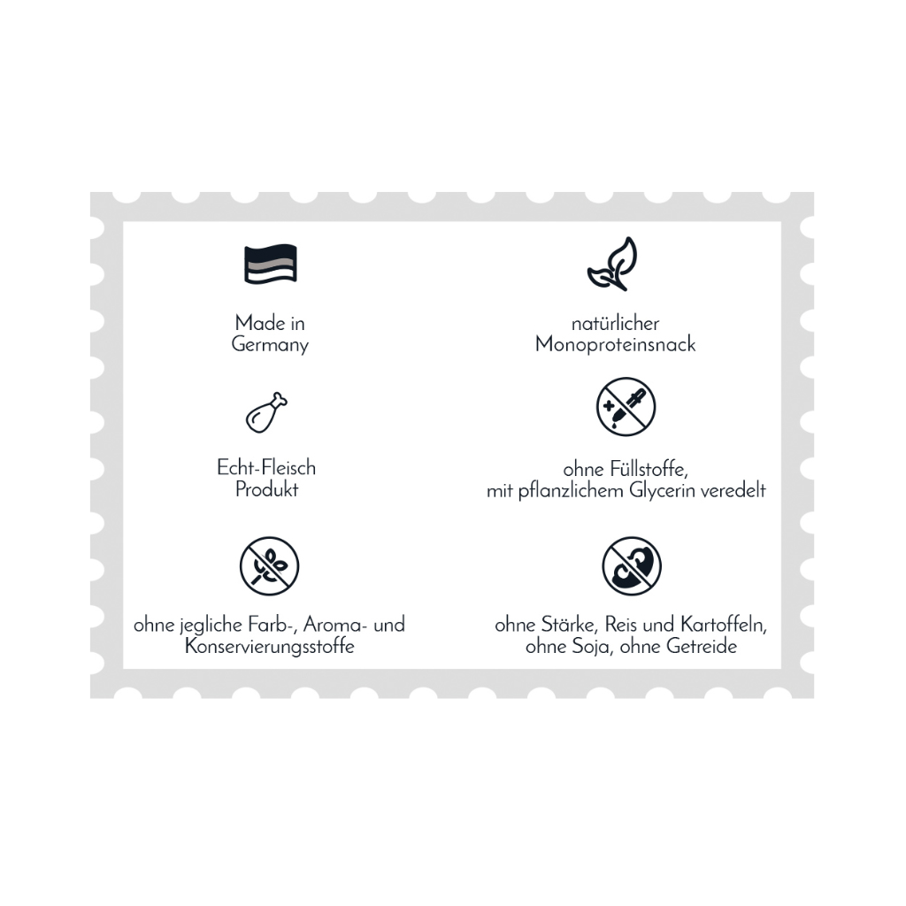 Trainings- und Naschwurst Käse