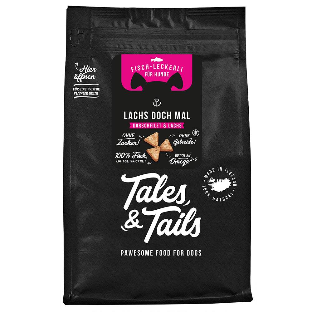 Fisch-Leckerli für Hunde - Lachs doch mal 70g - Tales & Tails