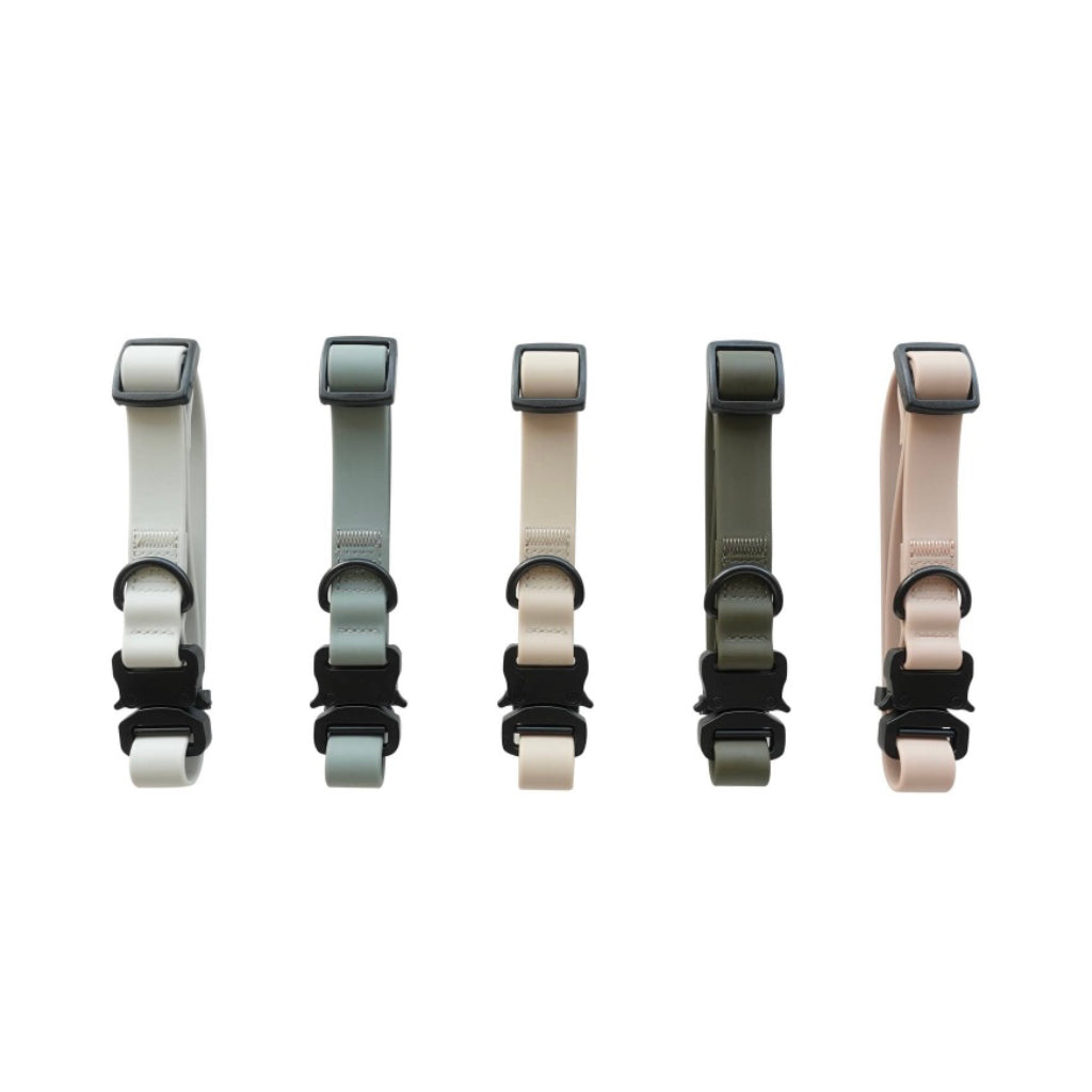 Farbübersicht AVA Halsband ultraleicht mit quick release Schnalle - Lambwolf Collective