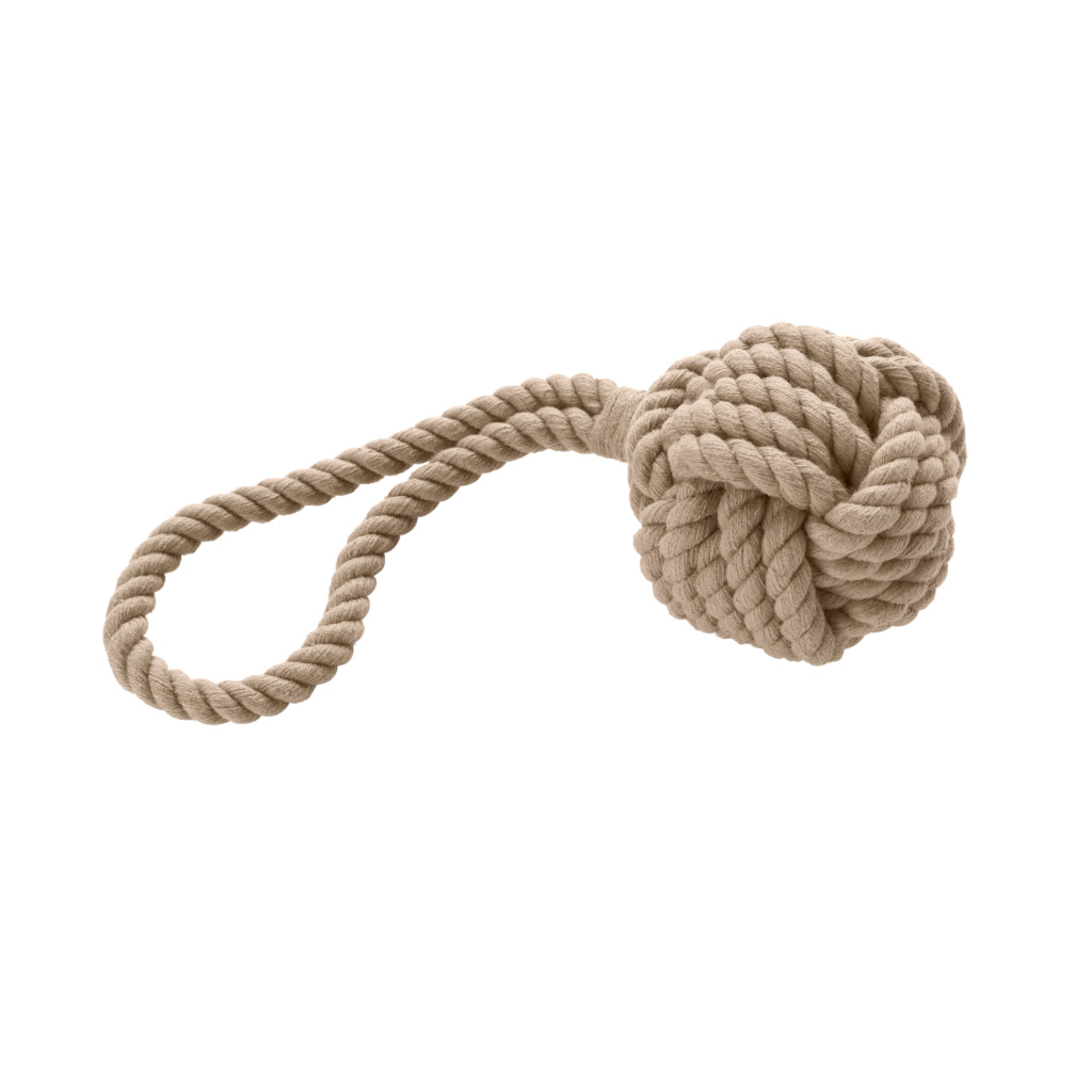 Hundespielzeug INARI Schleuder-Ball beige - HUNTER