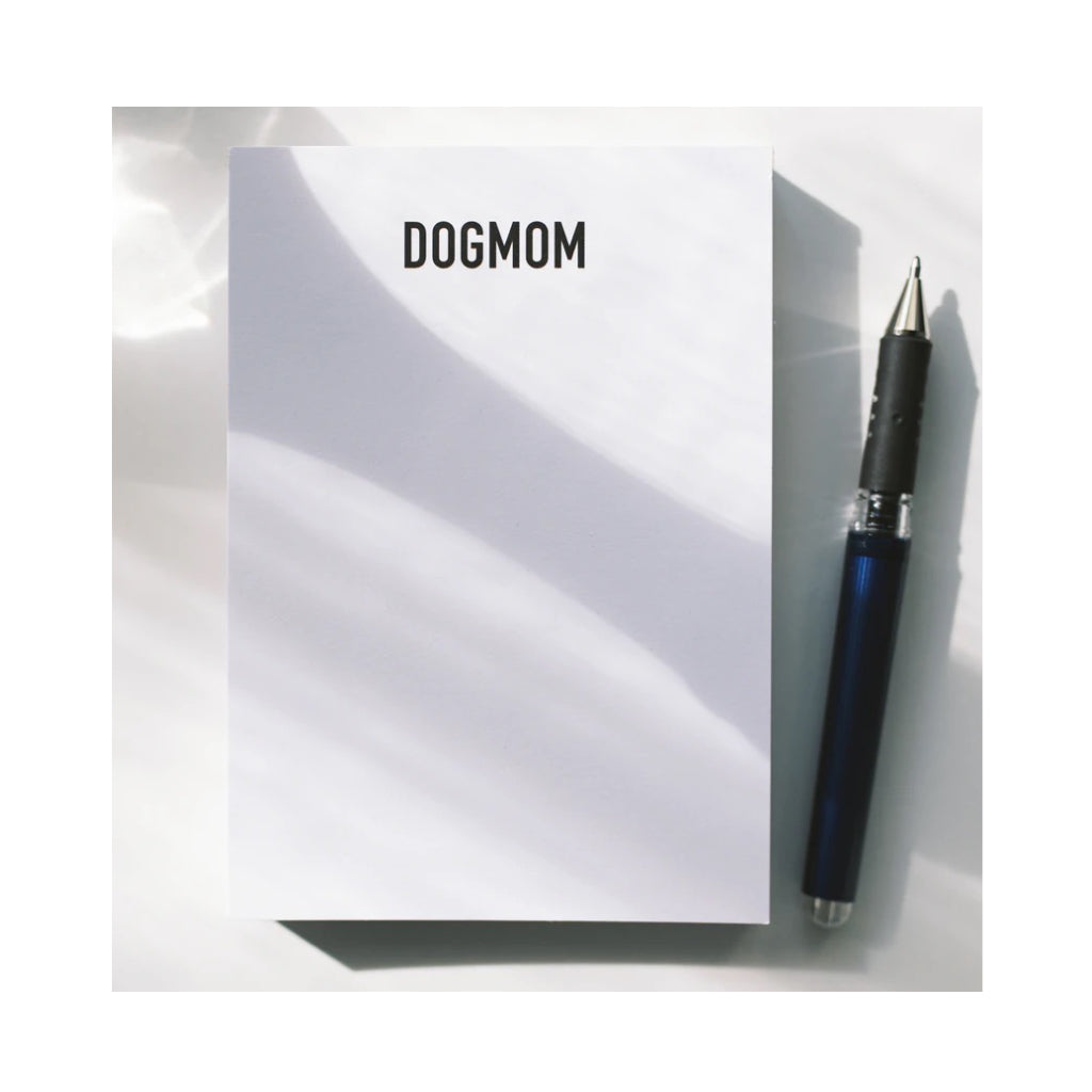 Notizblock DOGMOM mit Stift - Lieblingspfote