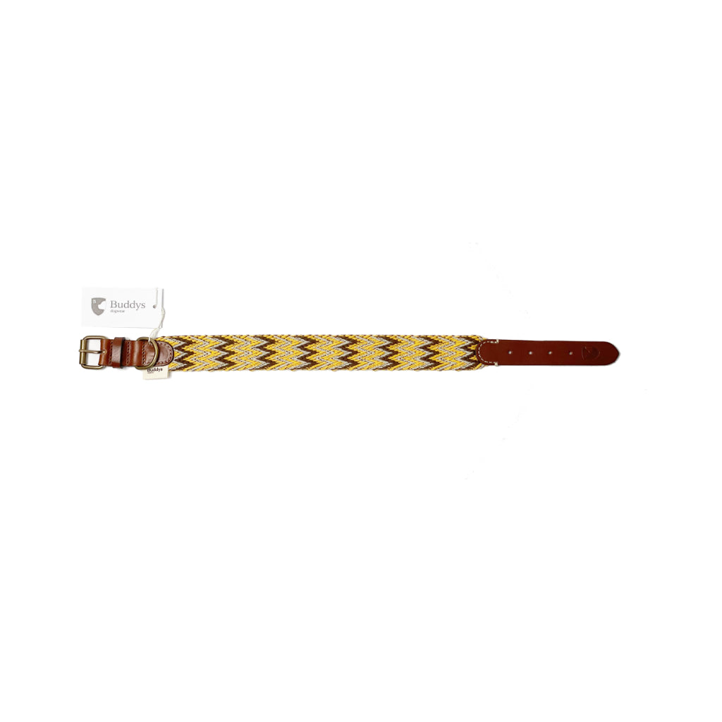 BOHO Halsband Peruvian gold Länge - Buddys Dogwear