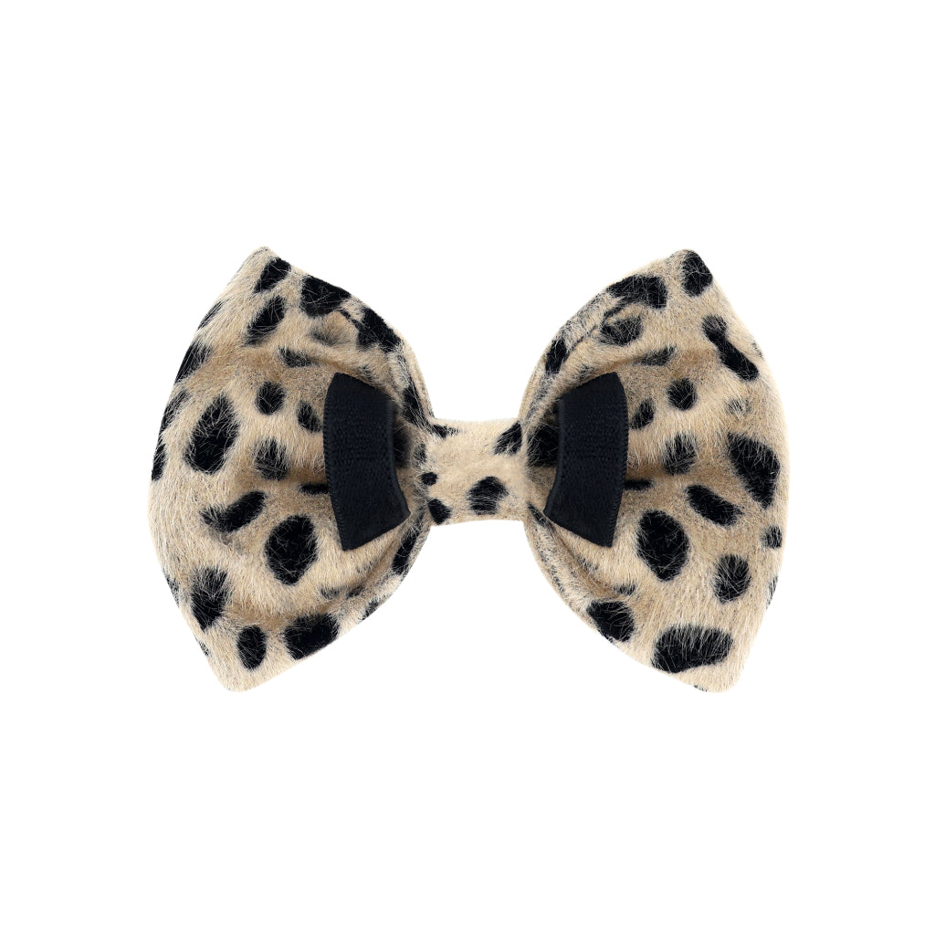 Fliege Cheetah Rückseite - geparden Look - Hundezubehör - Studio Proud