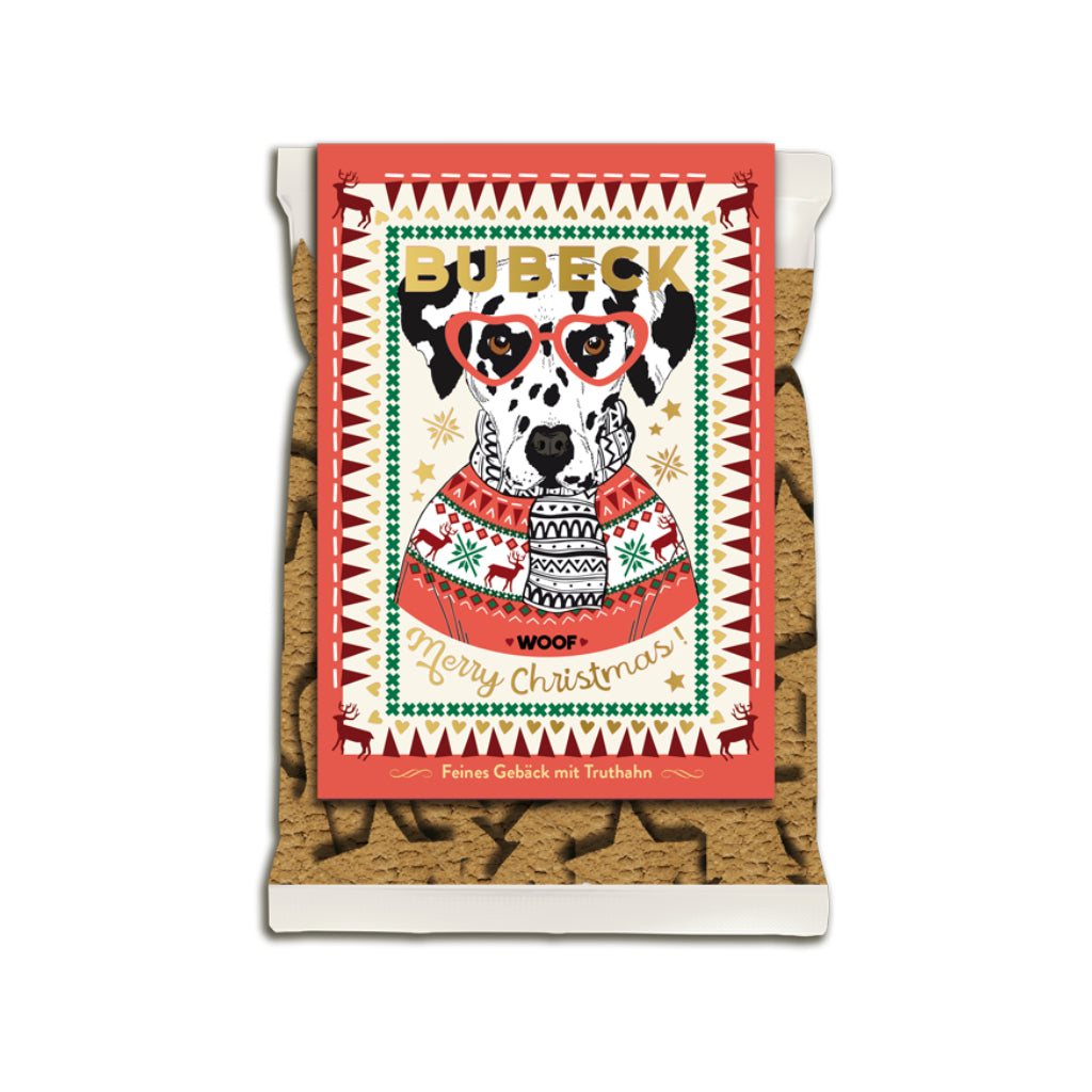 Christmas Hipster Edition - Hundekekse - Leckerli - Dalmatiner - BUBECK