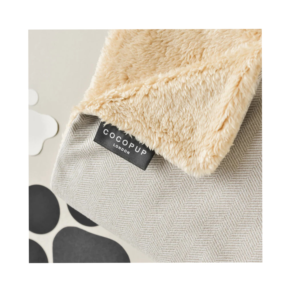 Innenseite Hundedecke TWEED BROWN - Cocopup London