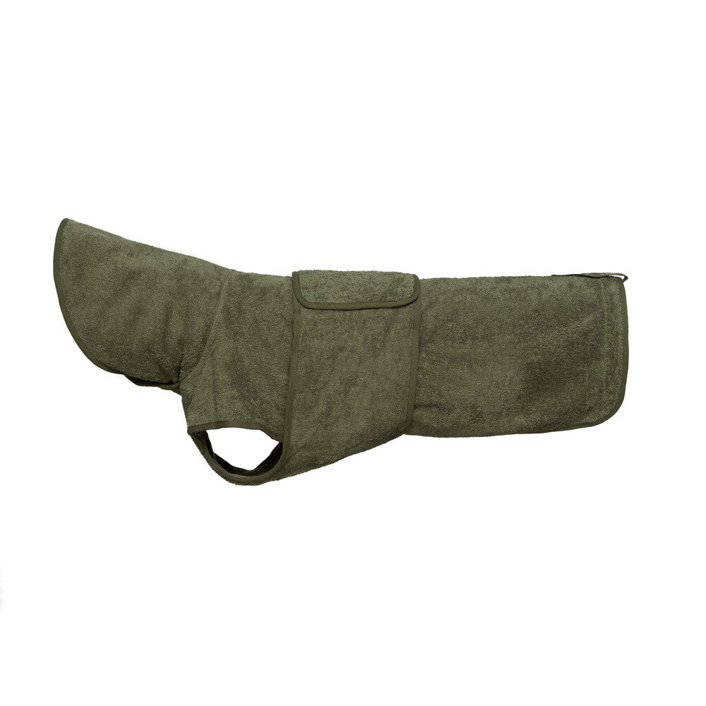 Hundebademantel & Handtuch Set "Sylt" SAGE