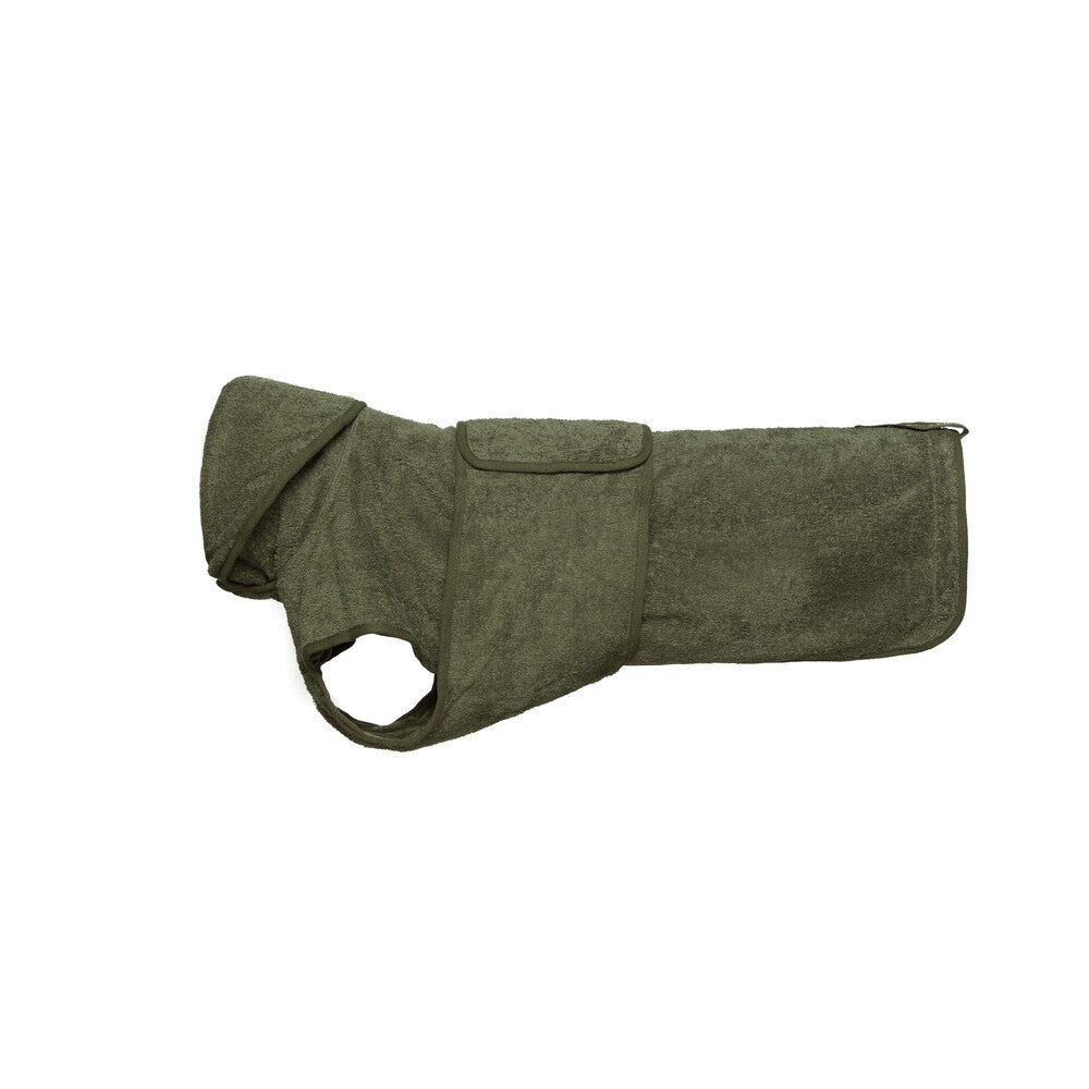 Hundebademantel & Handtuch Set "Sylt" SAGE