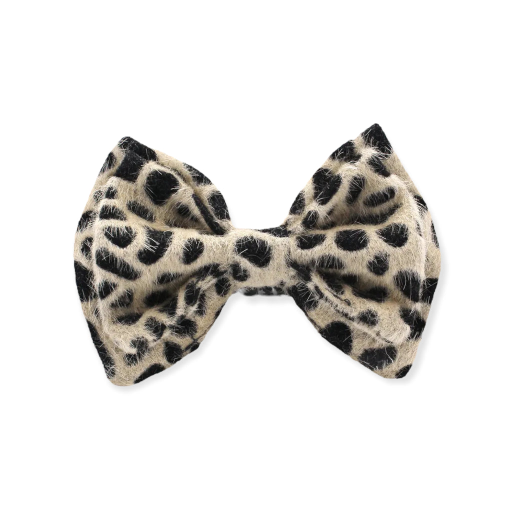 Fliege Cheetah - geparden Look - Hundezubehör - Studio Proud