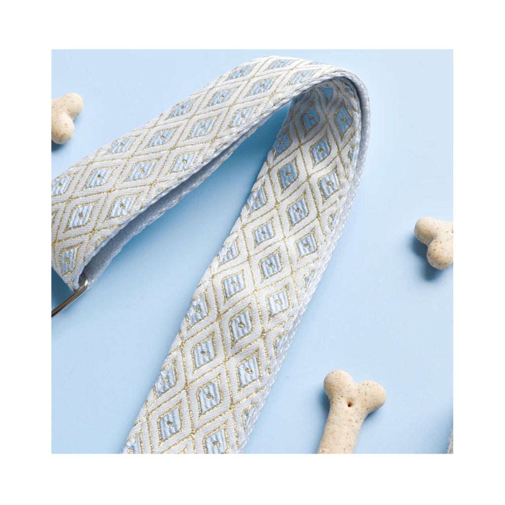Ersatz-Taschenriemen LUXE EDITION Glitzer Hellblau zur Gassitasche Dog Walking Bag - COCOPUP London