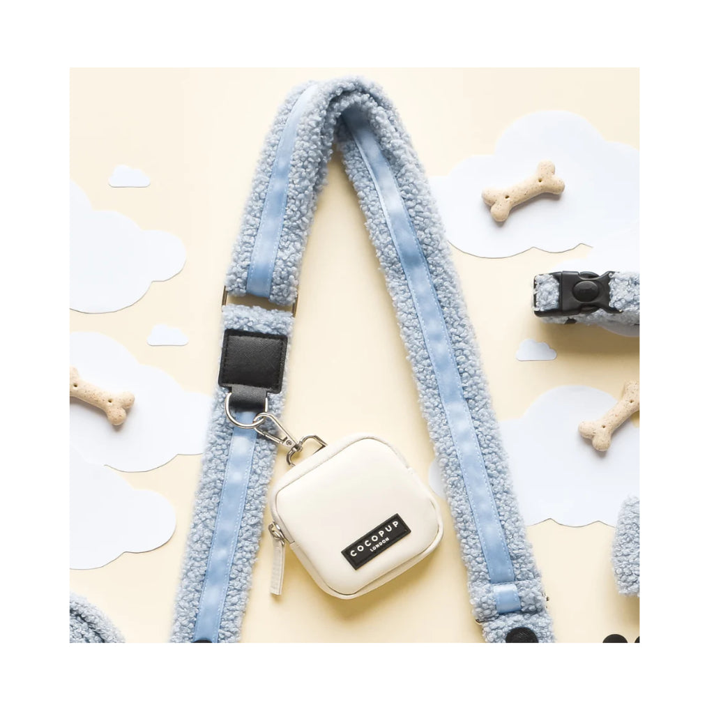 Ersatz-Taschenriemen TEDDY EDITION zur Gassitasche Dog Walking Bag hellblau - CCOPUP London