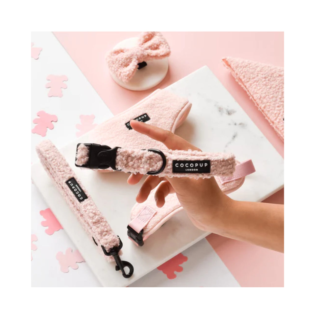 Halsband Teddy rosa LOVE-A-LOT - COCOPUP London