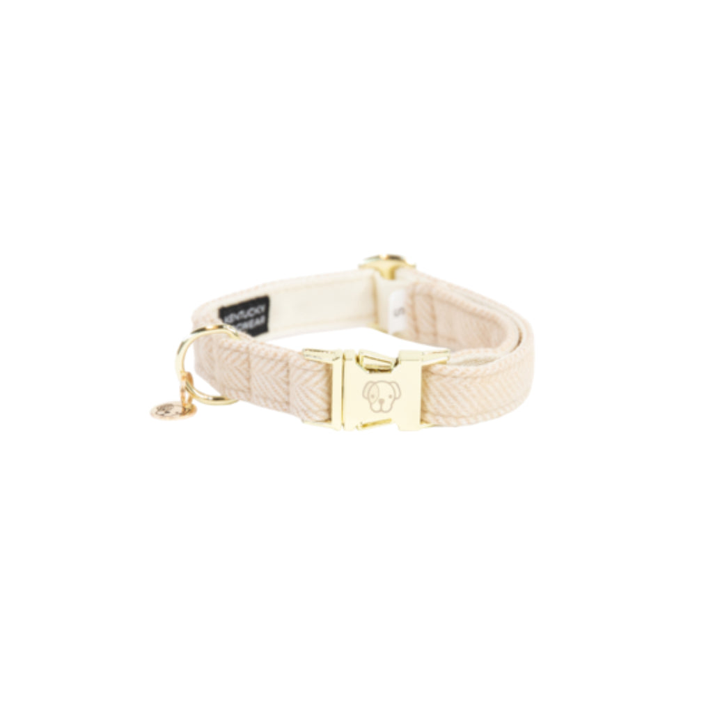 Halsband WOOL Beige - Kentucky Dogwear