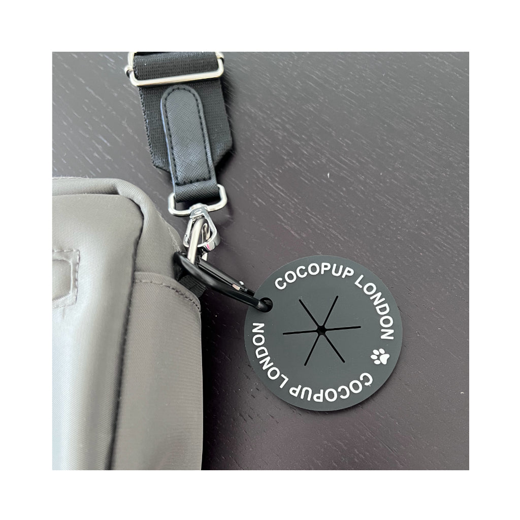Gassitasche mit Kotbeutelhalter schwarz - Cocopup London