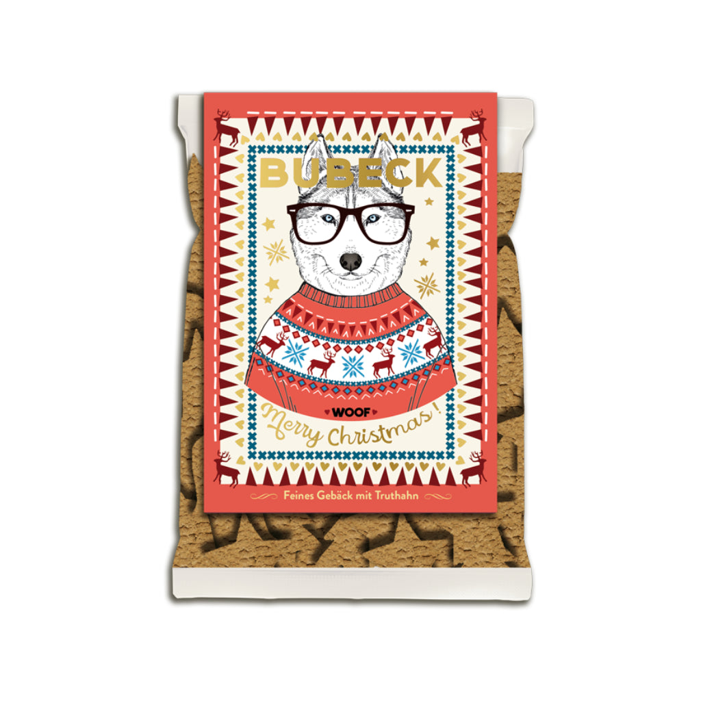 Christmas Hipster Edition - Hundekekse - Leckerli - Husky - BUBECK