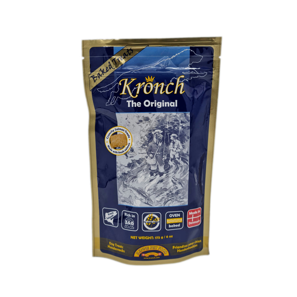 Lakse kronch shop salmon dog treats