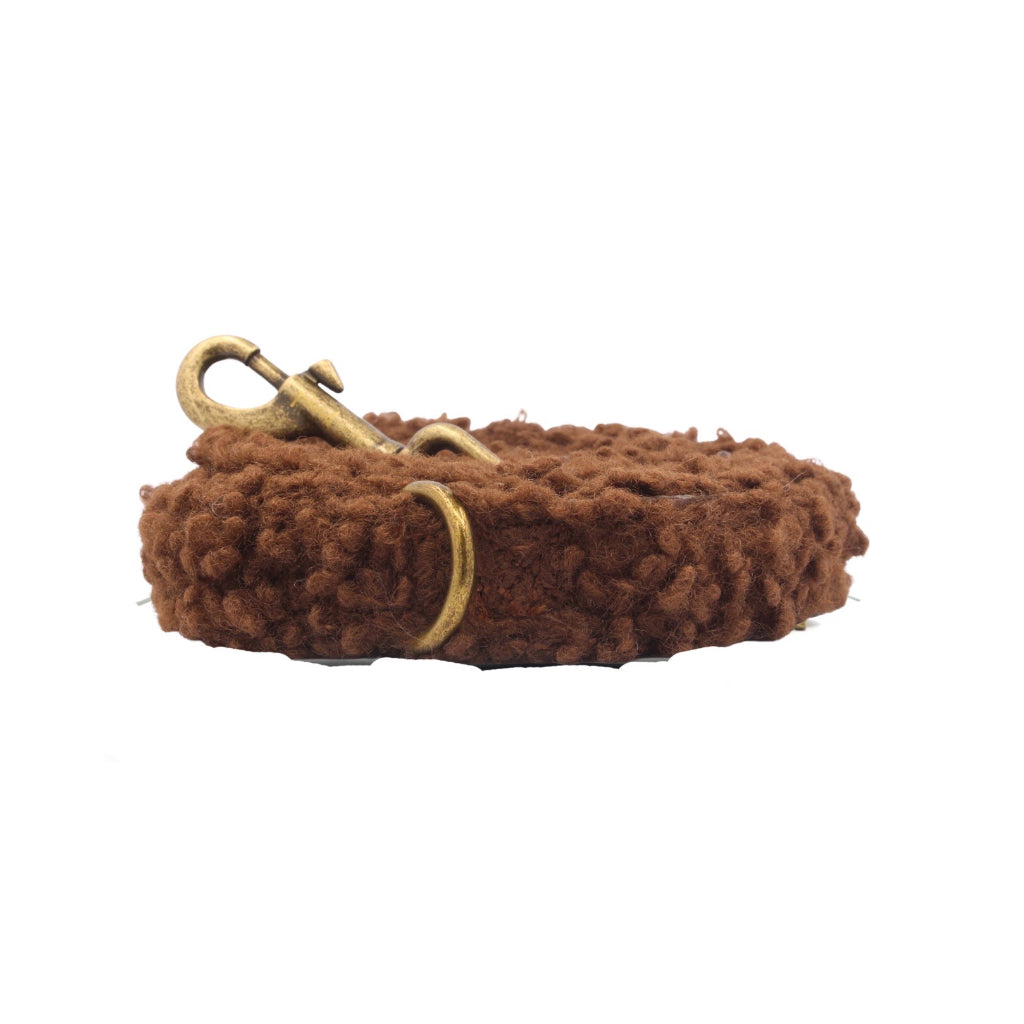 Hundeleine Teddy dark brown - Copenhagen - Studio Proud