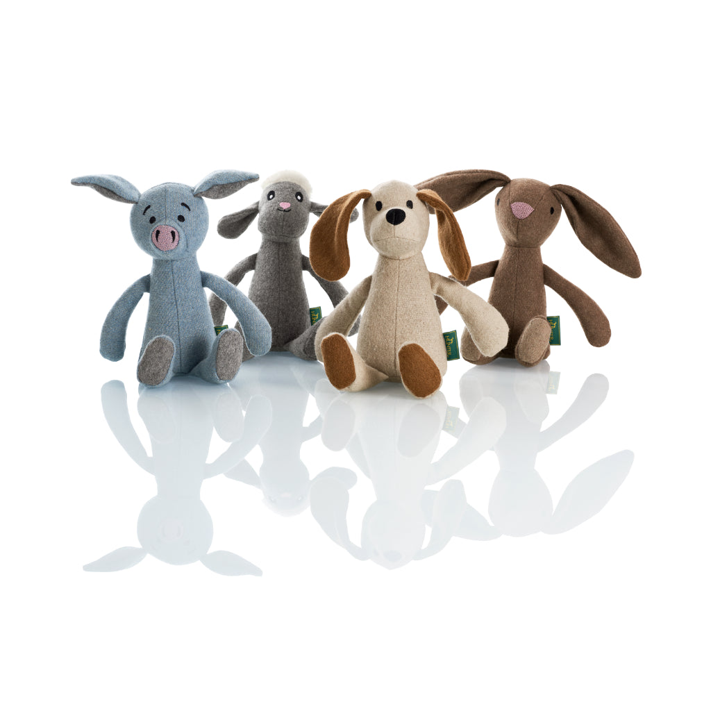 Hundespielzeug Marle Hund 35 cm upgecycelt