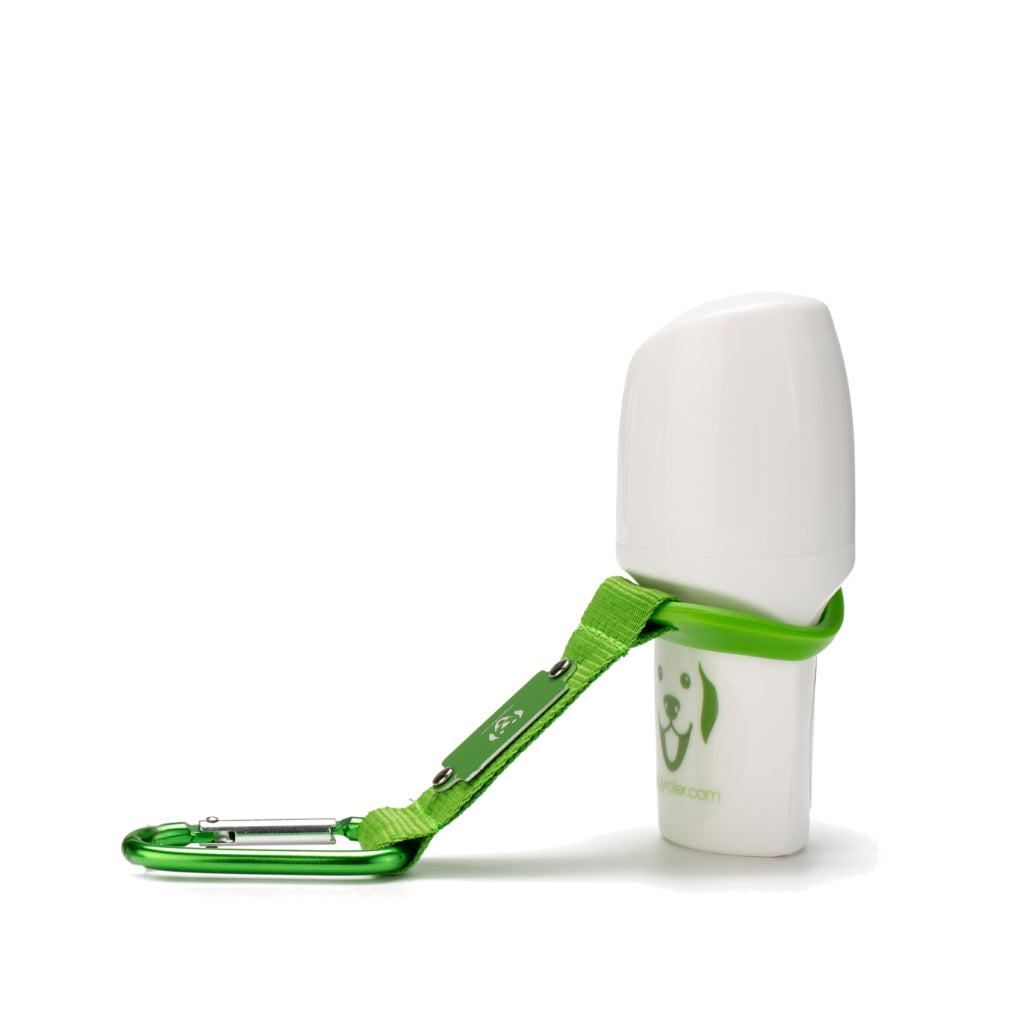 Doggyroller mit Karabinerhalterung grün - Doggyroller