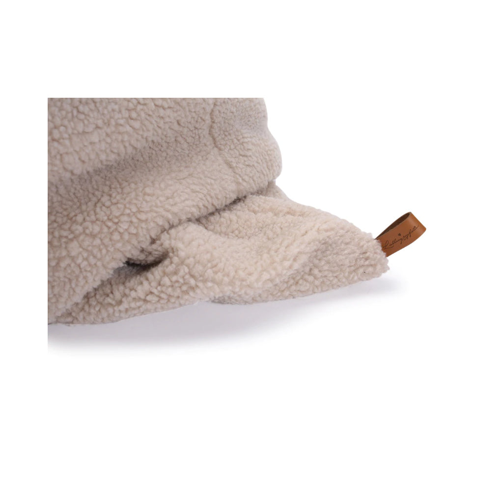 Kuschelschlafsack Teddy beige Material - Lieblingspfote