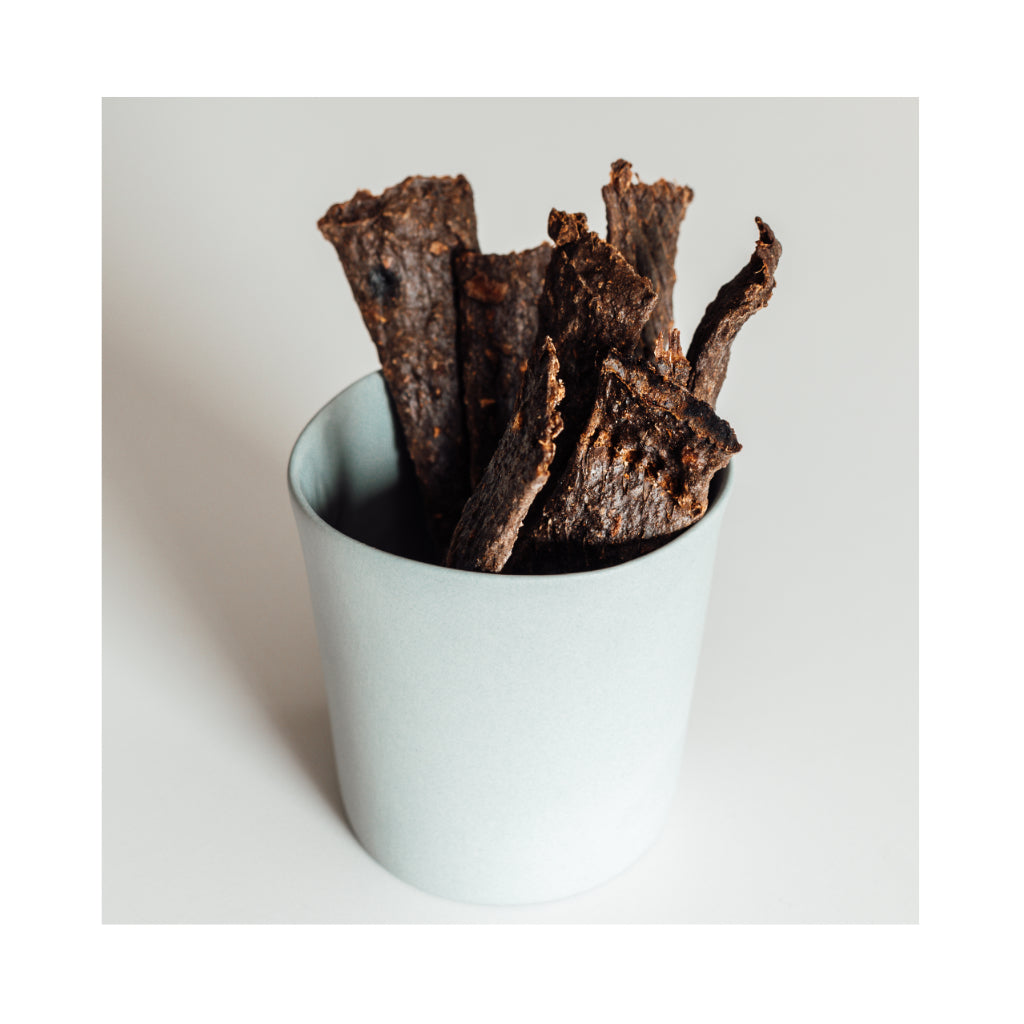 Beispielgröße Trockenfleisch Streifen Ziege - LILA LOVES IT