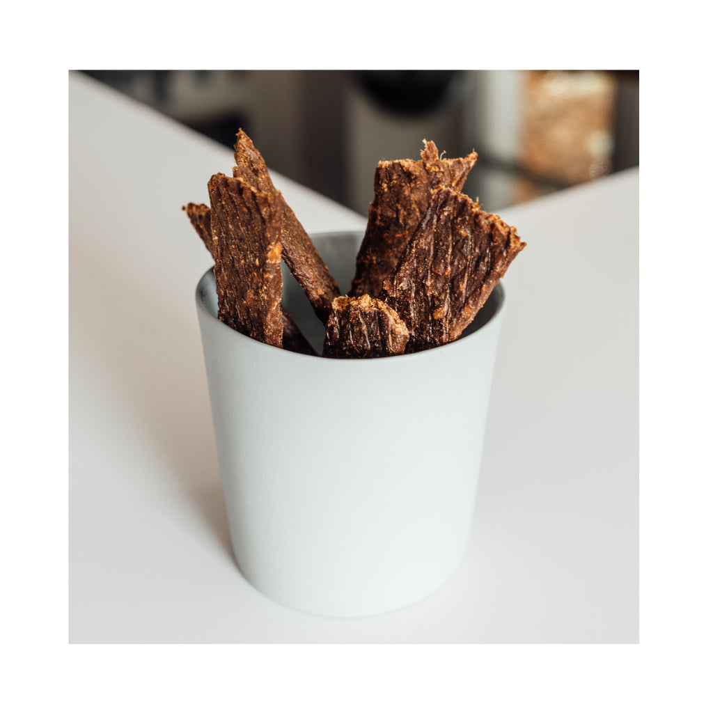 Beispielgröße Trockenfleisch Streifen Kaninchen - LILA LOVES IT