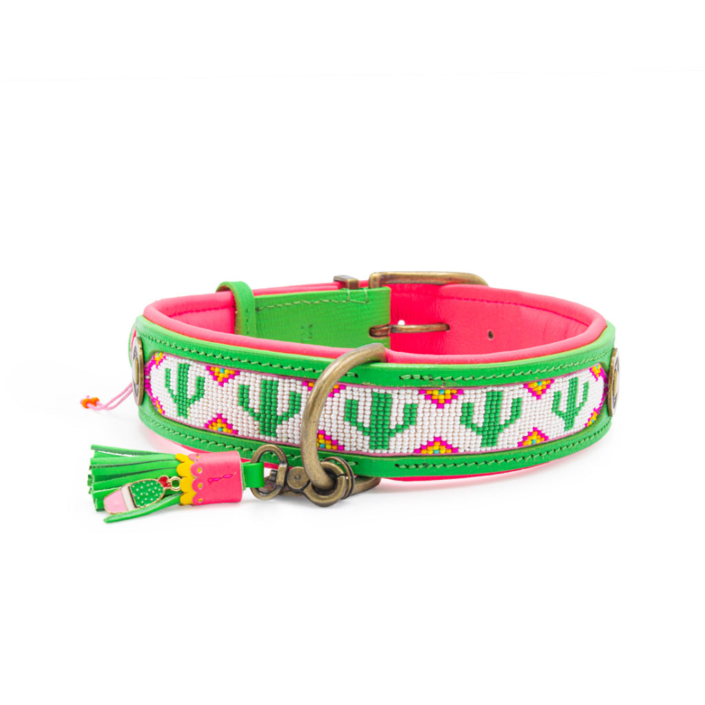 Tropical Summer Halsband für Hunde Größe L - Dog with a Mission - DWAM